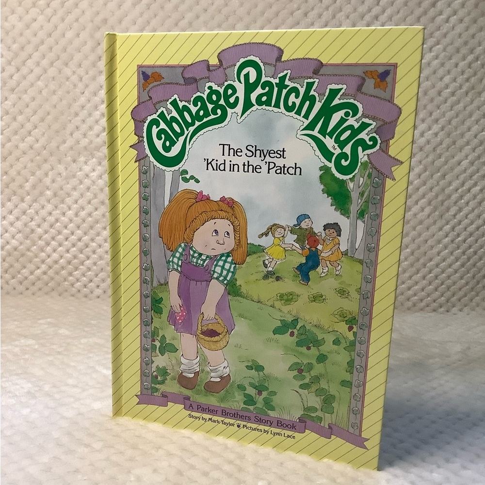 Vintage 1984 Cabbage Patch Kids The Shyest Kid in the Patch Hardcover Book 📚